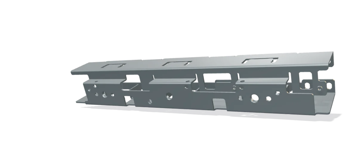 Interactive 3D preview of a precision stamped metal component